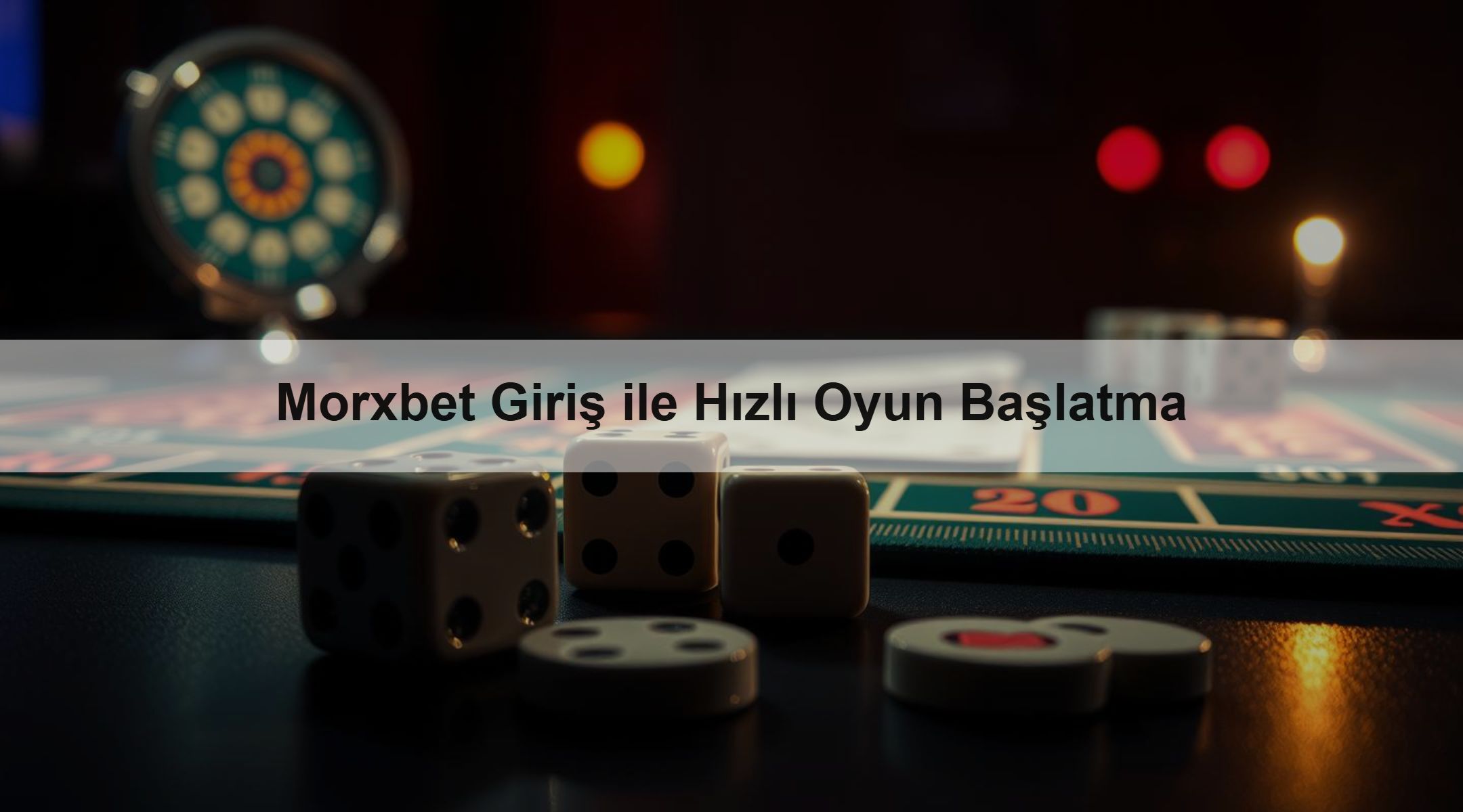Morxbet Giriş ile Hızlı Oyun Başlatma